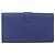 Saint Laurent Borsa Clutch Y line in pelle blu e oro Auth 157266V D'oro - vista 2