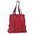 Bolsa Tote Prada em Nylon Vermelho Prata Auth bs31579
