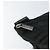 Borsa Tote LOEWE in nylon e pelle nera argento autentica bs31205 Nero - vista 10