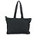Borsa Tote LOEWE in nylon e pelle nera argento autentica bs31205 Nero - vista 2