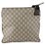 Borsa a spalla GG Supreme in PVC beige e argento di GUCCI 141626 Auth 151979 - vista 2