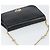 Borsa a spalla a catena Christian Dior in pelle nera e oro Auth ep12110 Nero D'oro - vista 6