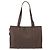 Céline Borsa a spalla in tela Macadam CELINE in pelle PVC marrone e oro Auth ka257 D'oro - vista 2