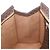 Céline Borsa a spalla in tela Macadam CELINE in pelle PVC marrone e oro Auth ka257 D'oro - vista 21