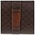 Céline Borsa a spalla in tela Macadam CELINE in pelle PVC marrone e oro Auth ka257 D'oro - vista 6