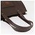 Céline Borsa a spalla in tela Macadam CELINE in pelle PVC marrone e oro Auth ka257 D'oro - vista 8