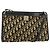 Borsa a Spalla in Tela Trotter Christian Dior Blu Navy Oro Auth 154374 D'oro