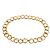 Cinto de Corrente com Pérolas Chanel 1986 T70 a 85 Cinto Maxi de Corrente com Pérolas 28 a 34 em Dourado