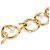 Cinto de Corrente com Pérolas Chanel 1986 T70 a 85 Cinto Maxi de Corrente com Pérolas 28 a 34 em Dourado - vista 3