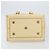 Borsa Tote CÉLINE TIE in pelle beige dorato Auth bs31025 D'oro - vista 5