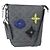 LOUIS VUITTON Borsa Hobo Cruiser PM Taurillon Climbing Grigia M20875 Auth 151374SM Marrone