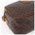 Céline Borsa a mano in tela Macadam CELINE in pelle PVC 2 in 1 marrone oro Auth 153470 D'oro - vista 15
