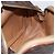 Céline Borsa a mano in tela Macadam CELINE in pelle PVC 2 in 1 marrone oro Auth 153470 D'oro - vista 20