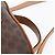 Céline Borsa a mano in tela Macadam CELINE in pelle PVC 2 in 1 marrone oro Auth 153470 D'oro - vista 8