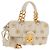LOUIS VUITTON Tinkerbell Polka Dots Panama Bag Canvas White M95407 Auth 153639SM