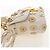 LOUIS VUITTON Tinkerbell Polka Dots Panama Bag Canvas White M95407 Auth 153639SM - view 3