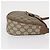 Borsa Sherry Line GG Supreme Web di GUCCI in PVC beige e oro 10 02 056 Auth BA8485 D'oro - vista 3