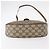 Borsa Sherry Line GG Supreme Web di GUCCI in PVC beige e oro 10 02 056 Auth BA8485 D'oro - vista 5