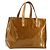 LOUIS VUITTON Monogram Vernis Reade PM Borsa a Mano Bronzo M91146 LV Auth yk19861