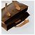LOUIS VUITTON Monogram Vernis Reade PM Borsa a Mano Bronzo M91146 LV Auth yk19861 - vista 6