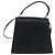Borsa a mano in pelle Salvatore Ferragamo Vala 2 in 1 Blu Navy Oro Auth 154340 - vista 2