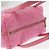 PRADA Borsa a mano in nylon rosa argento Auth 154369 - vista 7