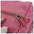 PRADA Borsa a mano in nylon rosa argento Auth 154369 - vista 9