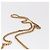 Chloé Borsa a spalla in pelle Chloe con catena rosa oro Auth BA8401 D'oro - vista 8