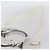Chloé Chloe Schultertasche Leder 2-in-1 Weiß Silber Authentisch ka340 - Ansicht 15