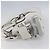Chloé Chloe Schultertasche Leder 2-in-1 Weiß Silber Authentisch ka340 - Ansicht 3