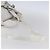 Chloé Chloe Schultertasche Leder 2-in-1 Weiß Silber Authentisch ka340 - Ansicht 8