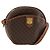 Céline Borsa a Spalla in Tela Macadam CELINE in Pelle PVC Marrone Oro Auth 148688 D'oro