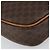 Céline Borsa a Spalla in Tela Macadam CELINE in Pelle PVC Marrone Oro Auth 148688 D'oro - vista 14