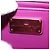 Borsa a spalla a catena Salvatore Ferragamo in pelle viola e oro Auth 152688V D'oro Porpora - vista 20