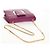 Borsa a spalla a catena Salvatore Ferragamo in pelle viola e oro Auth 152688V D'oro Porpora - vista 7