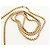 Borsa a spalla a catena Salvatore Ferragamo in pelle viola e oro Auth 152688V D'oro Porpora - vista 8