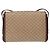 Céline Borsa a Spalla in Tela Macadam CELINE PVC Beige Oro Auth 153901 D'oro - vista 2