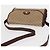 Céline Borsa a Spalla in Tela Macadam CELINE PVC Beige Oro Auth 153901 D'oro - vista 6