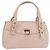 Sac à bandoulière Gancini en cuir rose argenté Salvatore Ferragamo Auth ka356