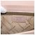 Sac à bandoulière Gancini en cuir rose argenté Salvatore Ferragamo Auth ka356 - vista 11