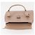 Sac à bandoulière Gancini en cuir rose argenté Salvatore Ferragamo Auth ka356 - vista 19