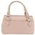 Sac à bandoulière Gancini en cuir rose argenté Salvatore Ferragamo Auth ka356 - vista 2