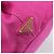 PRADA Canapa MM Borsa a Mano in Tela Rosa Oro Auth yk19772 D'oro - vista 17