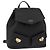 Zaino Gancini in pelle nera e oro Salvatore Ferragamo Auth 154075SM Nero D'oro