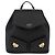 Zaino Gancini in pelle nera e oro Salvatore Ferragamo Auth 154075SM Nero D'oro - vista 13