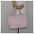 CHANEL Nuova Borsa Tote da Viaggio Nylon Rosa Oro CC Auth mr1511 D'oro - vista 21