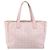 CHANEL Nuova Borsa Tote da Viaggio Nylon Rosa Oro CC Auth mr1511 D'oro - vista 3
