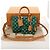 LOUIS VUITTON Borsa a Tracolla Monogram Speedy P9 25 Verde M24423 LV Auth 139047SM Monogramma - vista 12