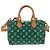 LOUIS VUITTON Borsa a Tracolla Monogram Speedy P9 25 Verde M24423 LV Auth 139047SM Monogramma - vista 13