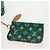 LOUIS VUITTON Borsa a Tracolla Monogram Speedy P9 25 Verde M24423 LV Auth 139047SM Monogramma - vista 21